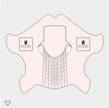 Szablony do przedłużania paznokci Mistero Milano 400szt