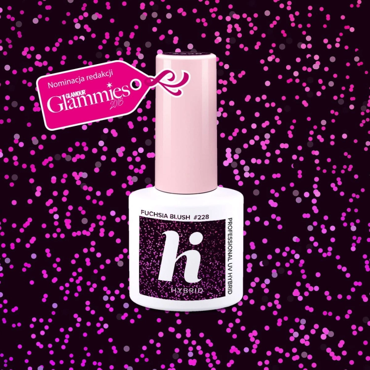 Lakier hybrydowy hi hybrid 5 ml Fuchsia Blush #228