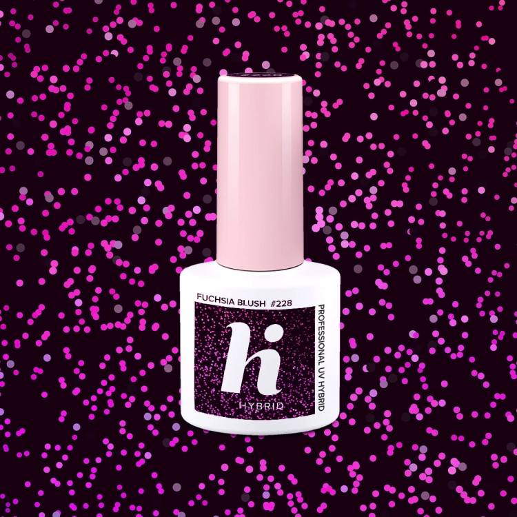 Lakier hybrydowy hi hybrid 5 ml Fuchsia Blush #228