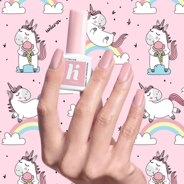 Lakier hybrydowy hi hybrid 5 ml Light Pink #216