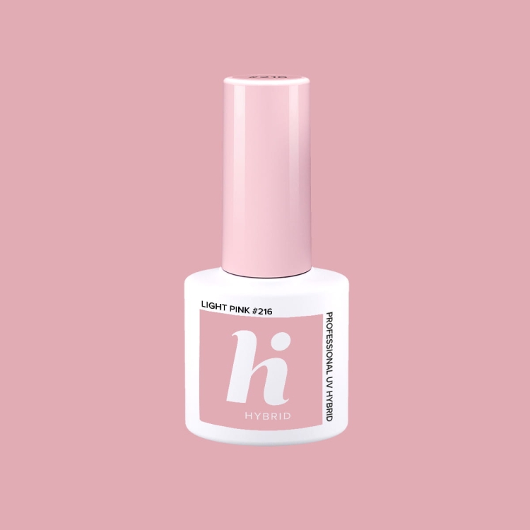 Lakier hybrydowy hi hybrid 5 ml Light Pink #216