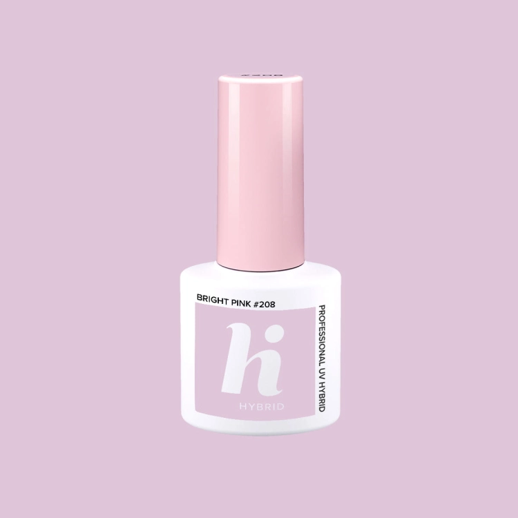 Lakier hybrydowy hi hybrid 5 ml Bright Pink #208