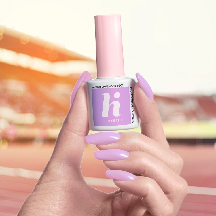 Lakier hybrydowy hi hybrid 5 ml  Clear Lavender #301
