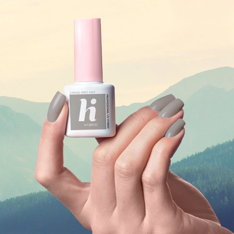 Lakier hybrydowy hi hybrid 5 ml Casual Grey #407
