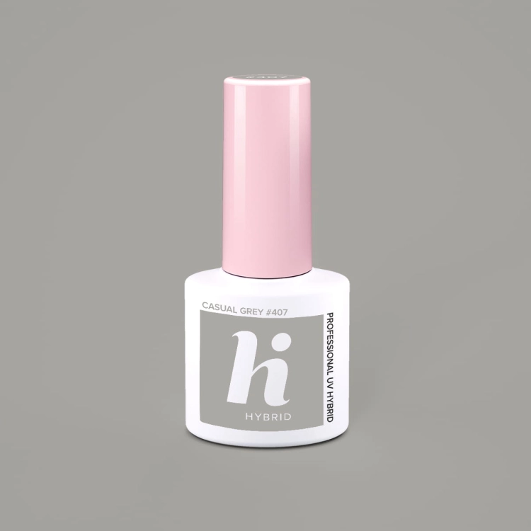 Lakier hybrydowy hi hybrid 5 ml Casual Grey #407