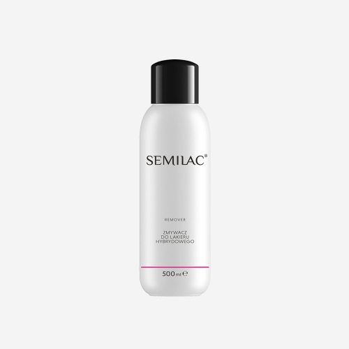 SEMILAC® Remover - Płyn do usuwania lakieru hybrydowego - 500 ml