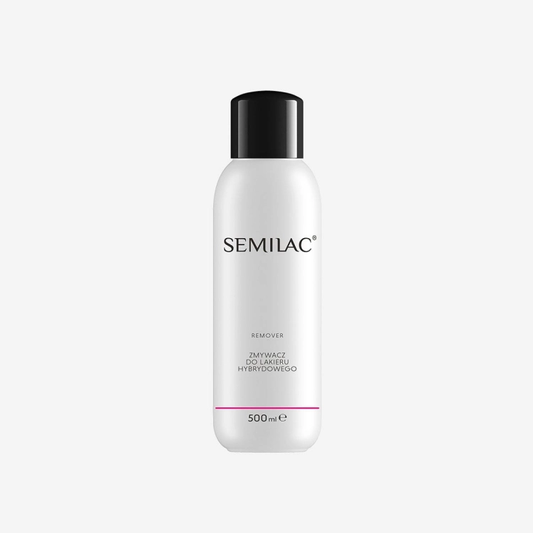 SEMILAC® Remover - Płyn do usuwania lakieru hybrydowego - 500 ml