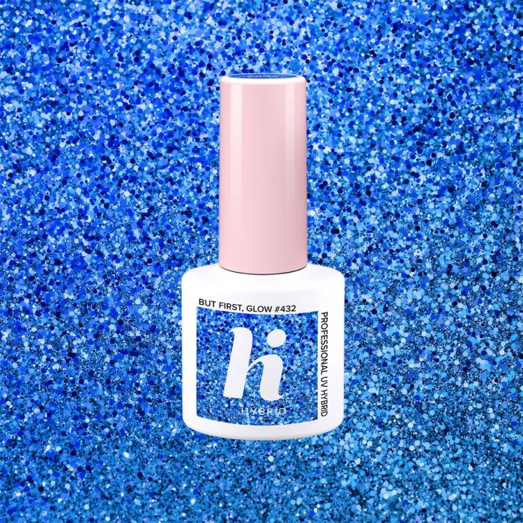 Lakier hybrydowy hi hybrid 5 ml But first, Glow #432