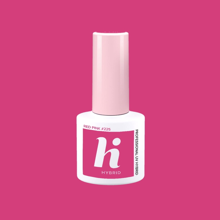 Lakier hybrydowy hi hybrid 5 ml Red Pink #225