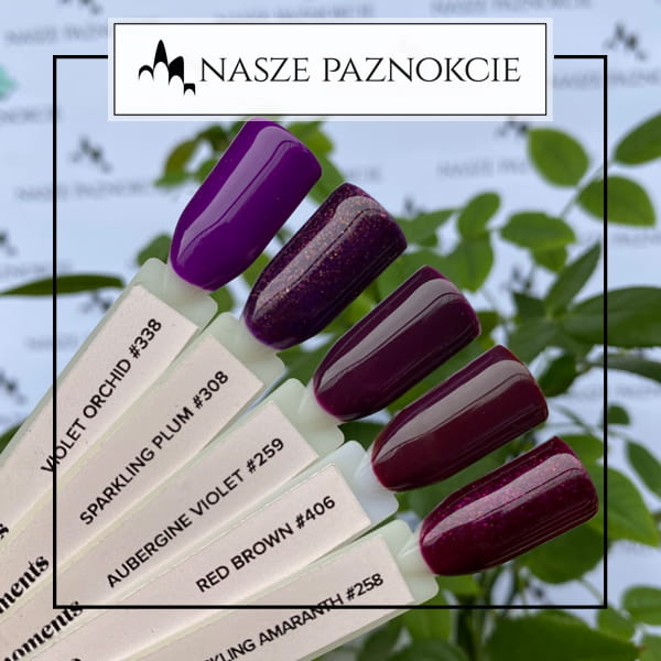 Lakier hybrydowy hi hybrid 5 ml Aubergine Violet #259