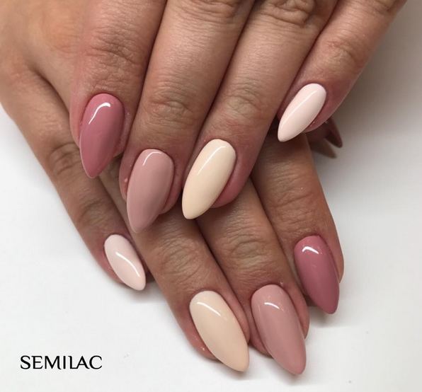 SEMILAC® Lakier hybrydowy Semilac 155 Ivory Cream - 7 ml