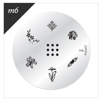KONAD® Płytka Stamping Art m6