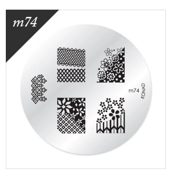 KONAD® Płytka Stamping Art m74