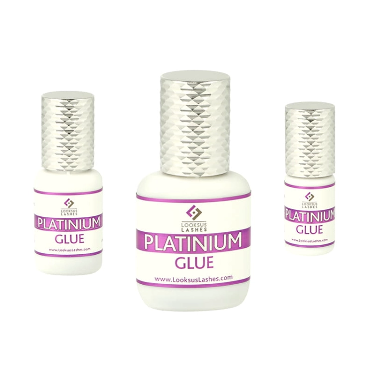 Klej do rzęs Platinium 10ml Looksus Lashes (0,5-1s do 8 tyg.)