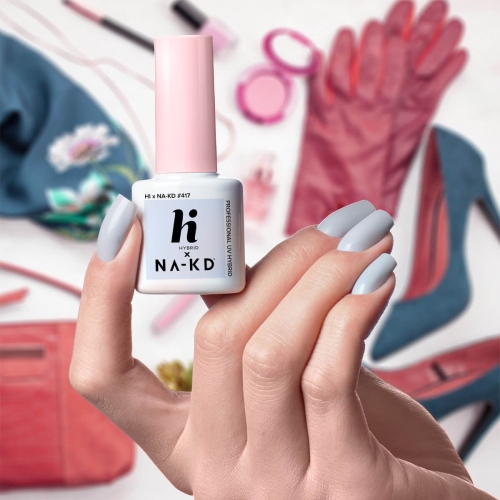 Lakier hybrydowy hi hybrid 5 ml Smoky White #417