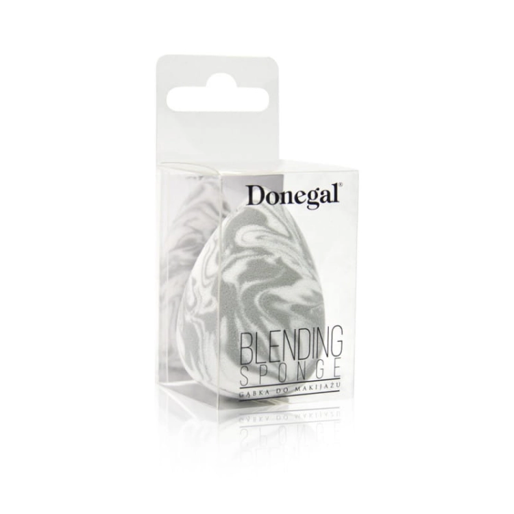 Gąbka do makijażu Donegal Blending Sponge marmurkowa