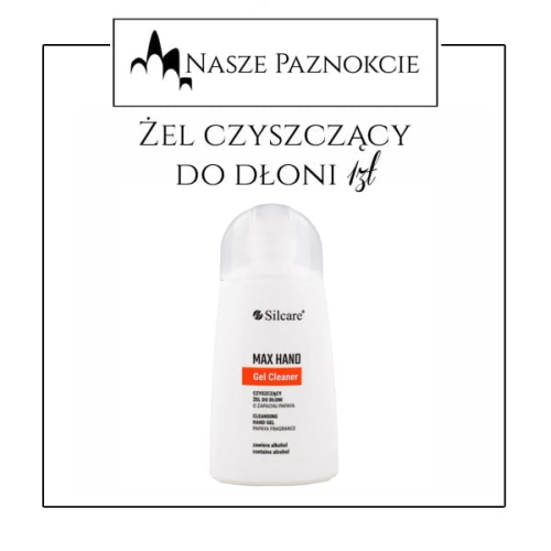 Prezent! Silcare Max Hand Gel Cleaner Papaya Żel Czyszczący do Dłoni 160 ml