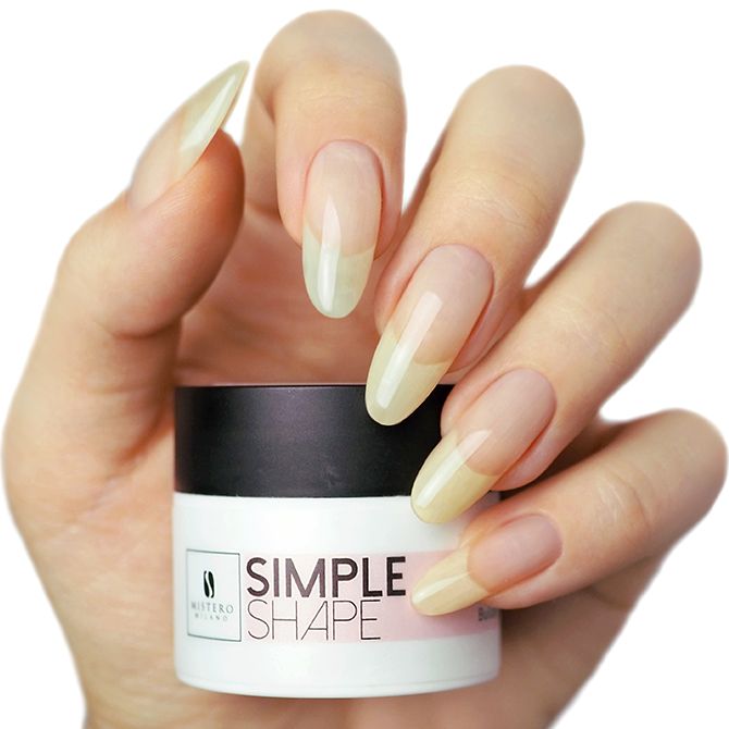Simple Shape Builder Gel Clear Pink 50g 2023/50