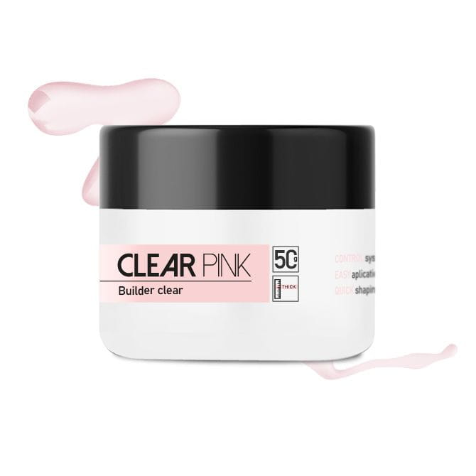Simple Shape Builder Gel Clear Pink 50g 2023/50