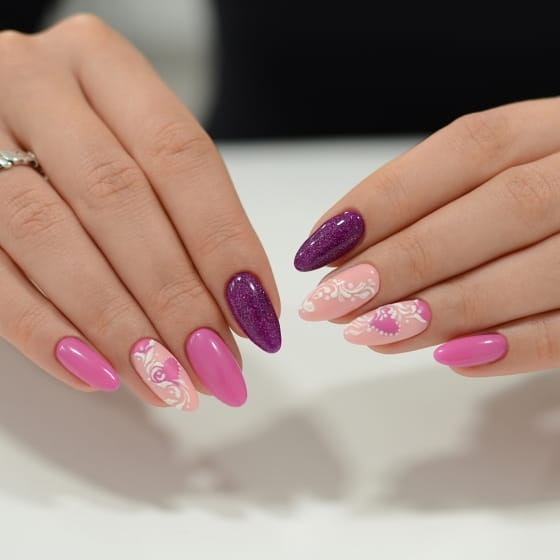 SEMILAC®  Lakier hybrydowy Semilac 047 Pink Peach Milk - 7 ml