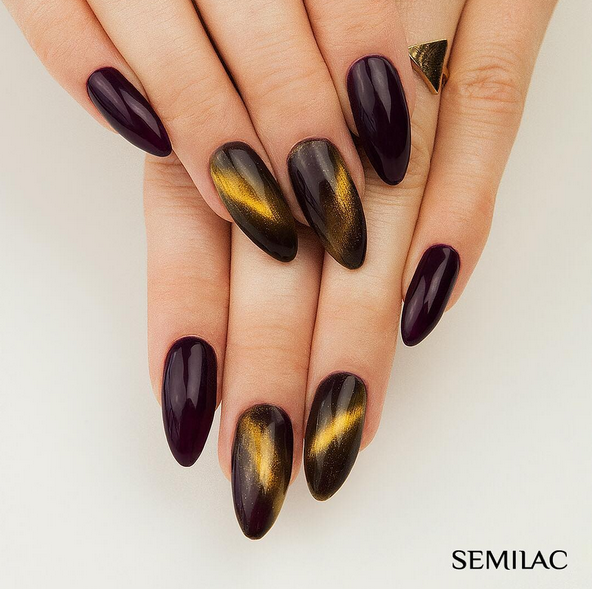 SEMILAC®  Lakier hybrydowy Semilac 015 Plum - 7 ml