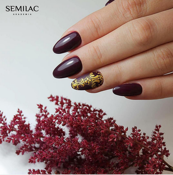 SEMILAC®  Lakier hybrydowy Semilac 083 Burgund Wine - 7 ml