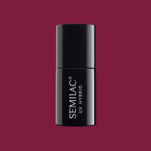 SEMILAC®   Lakier hybrydowy Semilac 098 Elegant Cherry - 7 ml