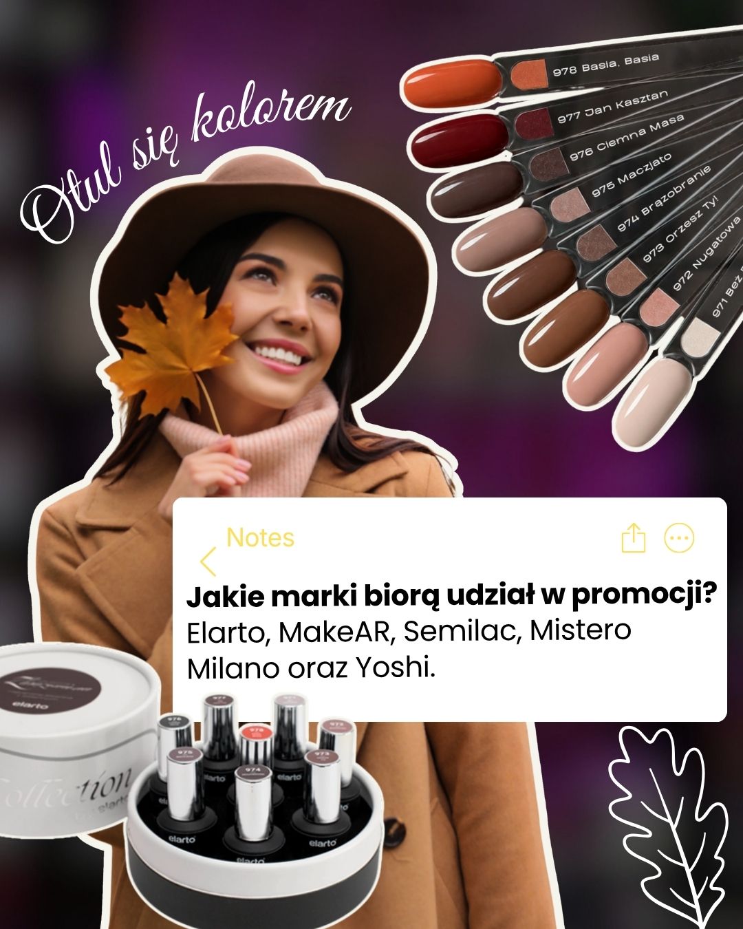 Elarto MakeAR Semilac Mistero Milano Yoshi - marki objęte promocją