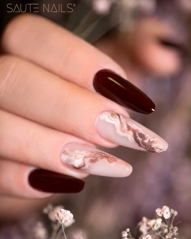 Saute Nails Top hybrydowy Matt Top No Wipe 8 ml - aksamitny mat